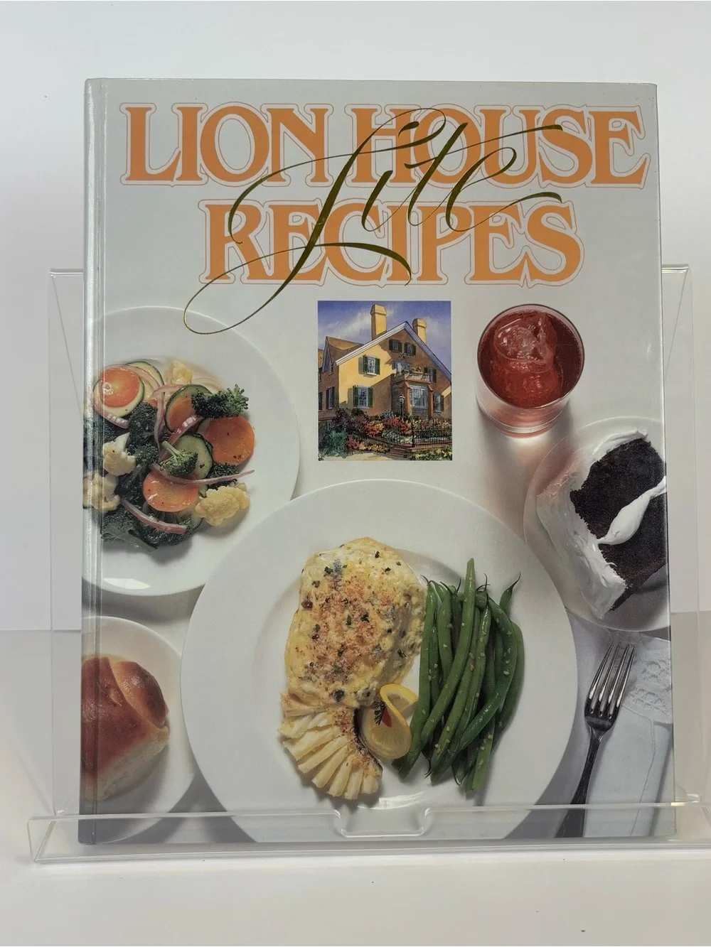 Vintage Lion House Lite Recipes Cookbook 1996 Hardcover Melba Davis